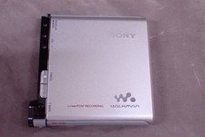 SONY MZ-RH1 Walkman Hi-MD MiniDisc Recorder/Player, Argento, Testato e...