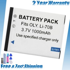 Batteria Li-70B nuova per Olympus VG-110 VG-120 VG-130 VG-150 VG-160 D-715 FE-4020