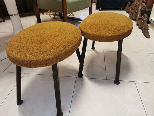 Coppia sgabelli poggiapiedi - coppia,