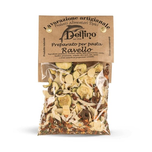 Delfino preparato per pasta