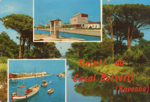 Cartolina 1977 italia ravenna - italia,