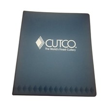 Raccoglitore libro rappresentante vendita Cutco 2009 con catalogo coltelli