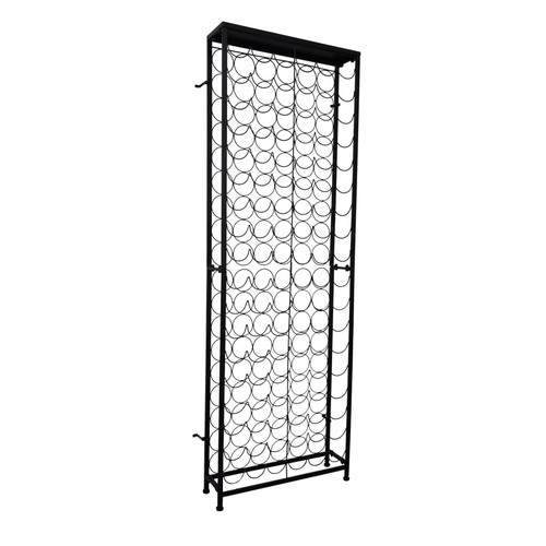 Supporto metallo 108 bottiglie - metallo,
