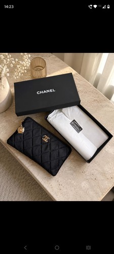 Chanel pochette nera porta - pochette,