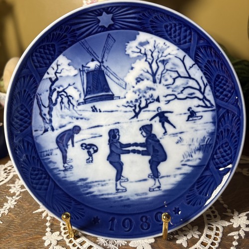 Piatto natale vintage 1989 - piatto, di