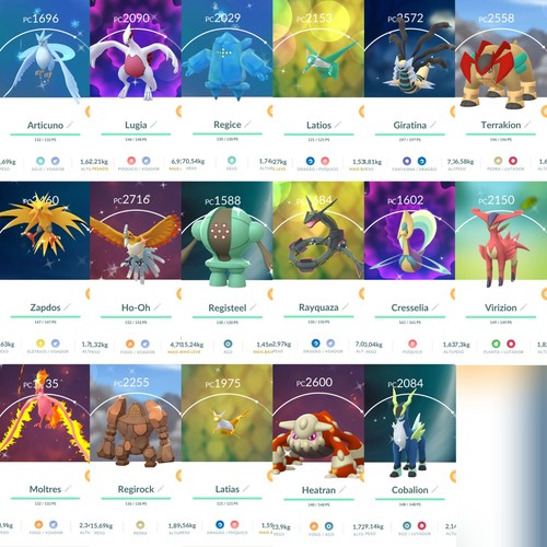 Shiny legendary 2020 - ✨,