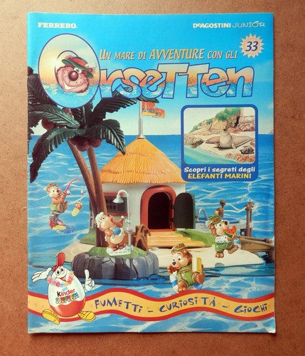 Kinder ferrero gli - -, orsetten