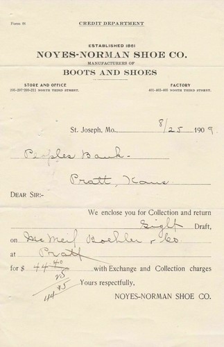 Noyes norman shoe - shoe, co.