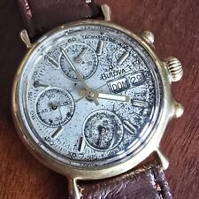 Cronografo Bulova Meccanico Valjoux 7760 Suisse Made Doppio Datario Chronograph