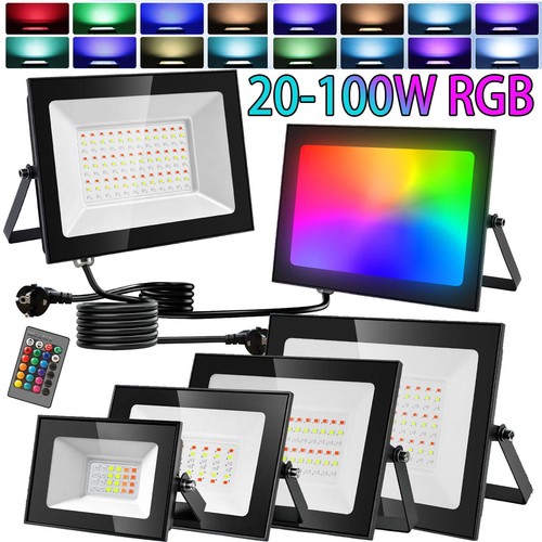 Proiettore led rgb 100w - led, 10-100w