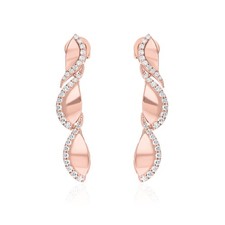 Orecchini lunghi 0,98 CT