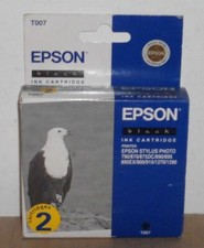 2x Epson T007 inchiostro nero