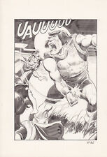 Leone FROLLO tavola originale