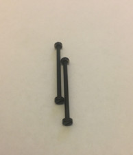 2 pezzi nero 33 mm acciaio