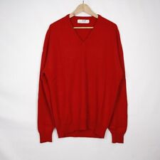 Maglione Pringle of Scotland 100% Cashmere rosso taglia 46 da uomo