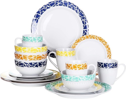 Set pranzo 16pz piatti - set,