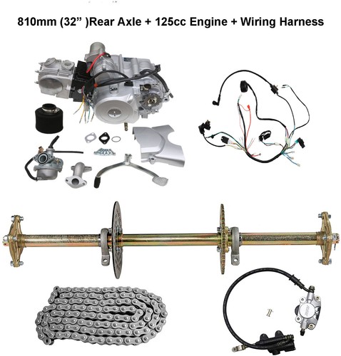 Kit assale posteriore - kit, atv