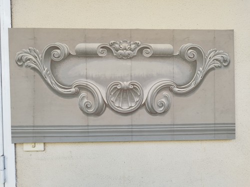 Antico dipinto decorato - antico,