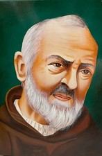 Icona  Padre Pio   C 26 -10X14