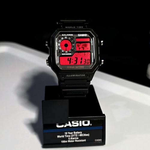 Vader rosso casio - rosso, 🔴