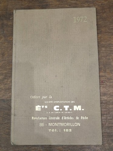 Ancien agenda mitchell 1972 - agenda, de