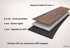 Pavimento SPC Effetto Legno