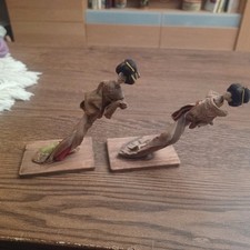 Coppia di bamboline giapponesi