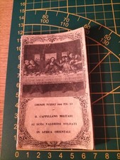 200651  Pasqua 1936 Il Cappellano Militare Ai Suoi Soldati In Africa Orientale