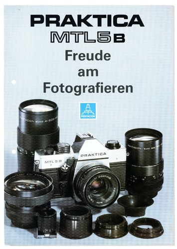 Pentacon brochure praktica - pentacon,