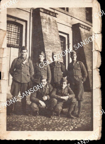 Foto ww1 gruppo militari - -,