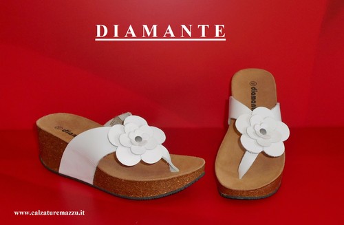 Infradito pelle diamante - infradito,