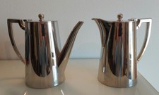  Teiera + Lattiera Art Decò inizi 900 da Hotel o Navi