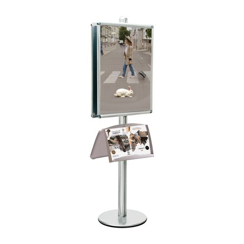 Espositore bifacciale con - , 2