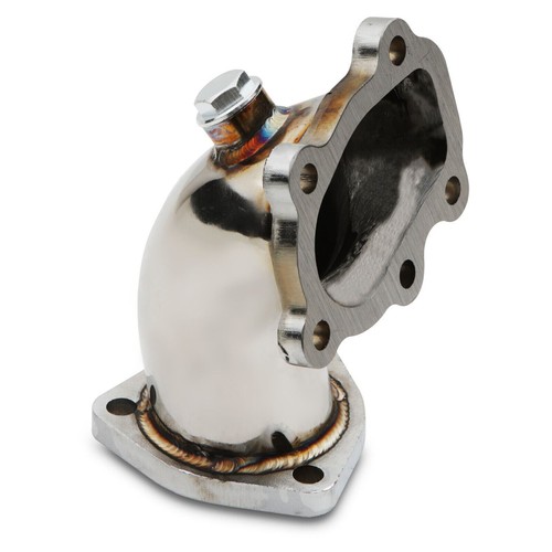 Tubo gomito turbo scarico inox - scarico,