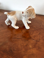 Vintage. Figura di cucciolo Pointer in porcellana smaltata Royal Copenhagen