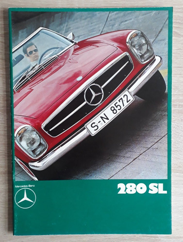 Brochure pagoda mercedes 280 - brochure,
