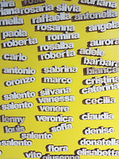 MAGNETE CALAMITA PERSONALIZZATA CON NOME INCISO - GADGETS-SOUVENIR-IDEA REGALO