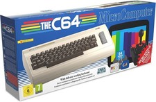 The C64 MAXI RETRO MICRO Computer CONSOLE Commodore 64 Nuovo + Joystick