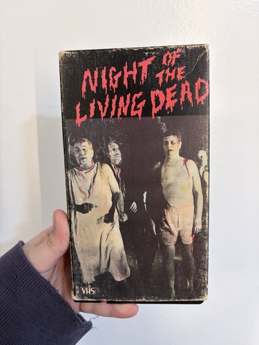 Night the living dead vhs - of,