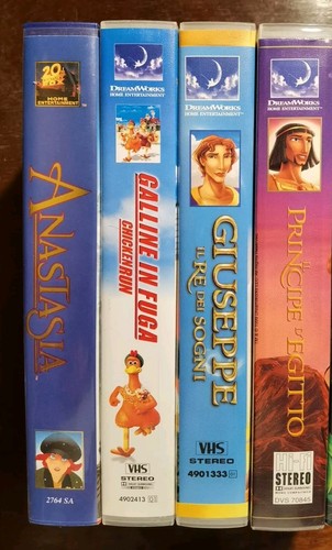 Lotto dreamworks vhs - dreamworks, 4