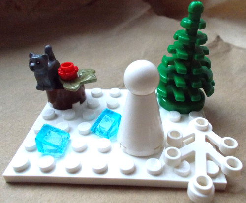 Lego gattino invernale nel - invernale,