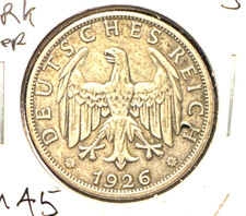 Germania 1926 J 2 Reichsmark