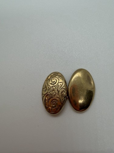 Gemelli vintage catena - vintage, ovale