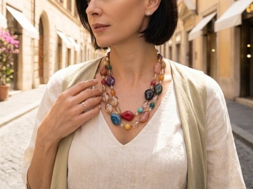 Bigiotteria donna collana con - donna,