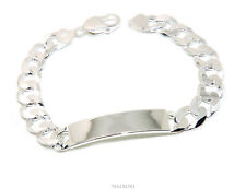 Bracciale Targa uomo argento