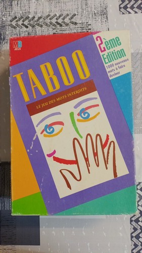 Jeu taboo photo conforme - photo,