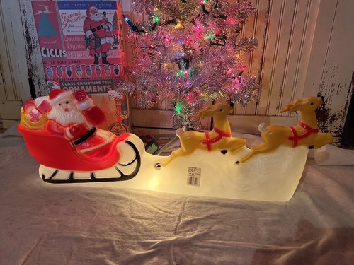 Set slitta babbo natale - slitta,