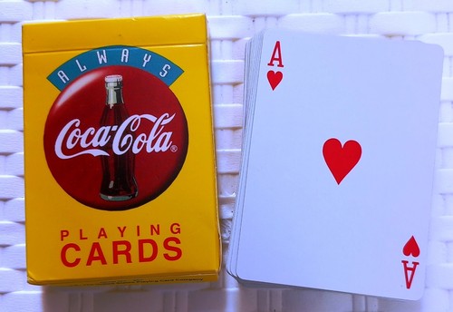 Carte gioco coca cola - carte, da