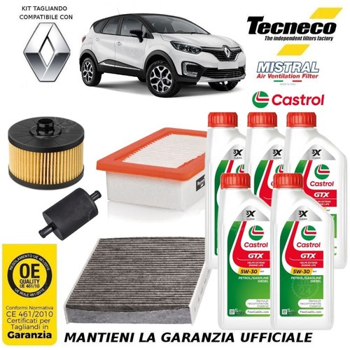 Kit tagliando renault captur - kit,