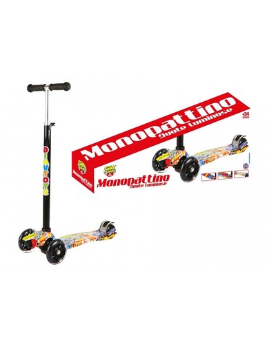 Monopattino ruote luci - 3,